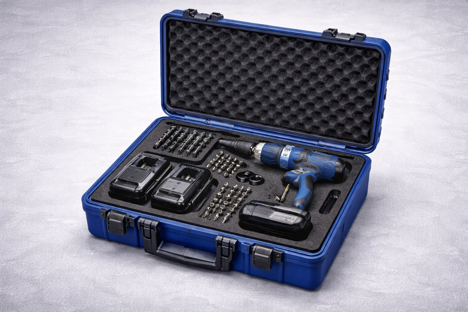 Werkzeugeinlage aus Schaumstoff